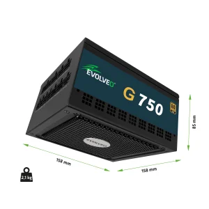 EVOLVEO G750,750W,ATX3.1,14cm,aPFC,80+GOLD,3YRW - obrázek 18