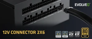 EVOLVEO G750,750W,ATX3.1,14cm,aPFC,80+GOLD,3YRW - obrázek 24