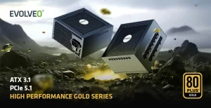 EVOLVEO G750,750W,ATX3.1,14cm,aPFC,80+GOLD,3YRW - obrázek 3