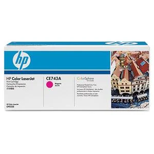 Toner HP CE743A purpurový 7300 stran