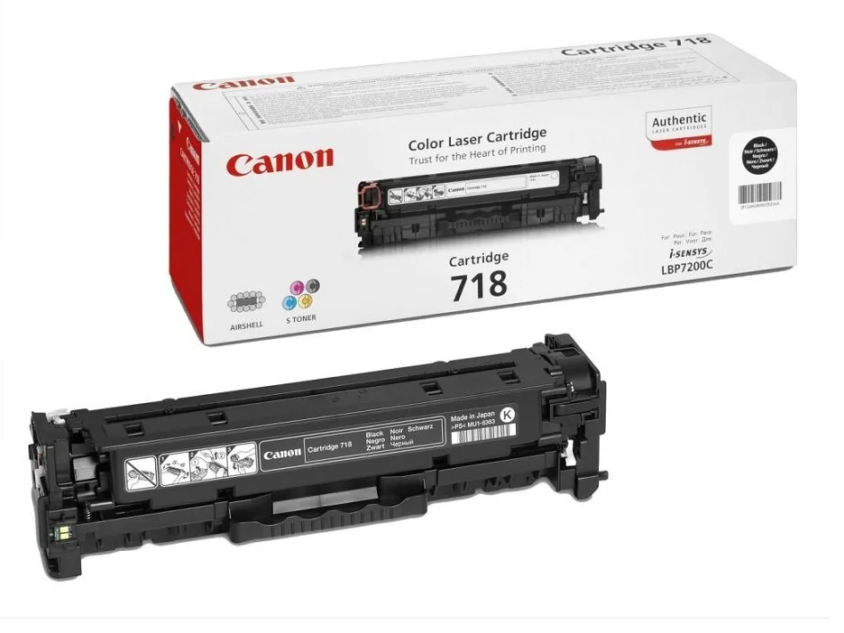 Toner Canon CRG-718BK černý