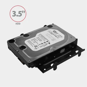 AXAGON RHD-435, kovový rámeček pro 4x 2.5" nebo 2x 2.5" HDD/SSD  a 1x 3.5" HDD do 5.25" pozice - obrázek 6
