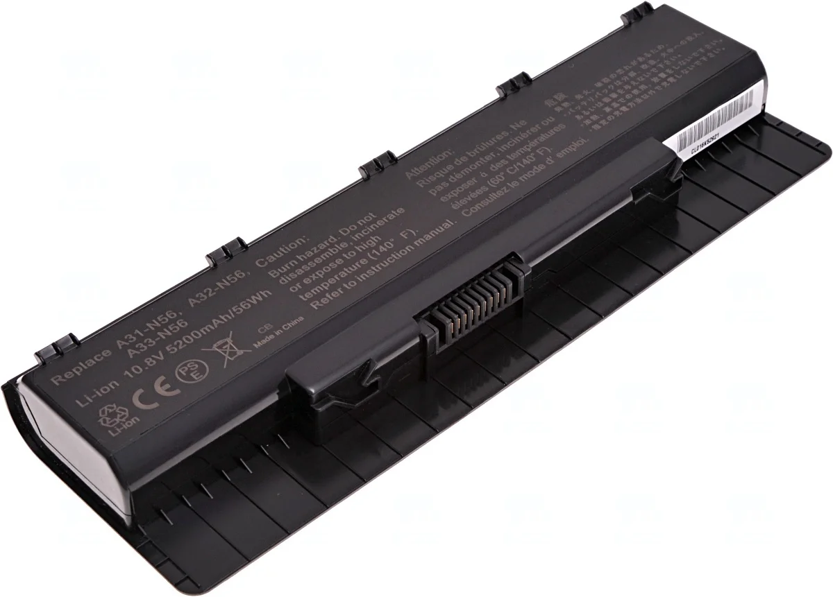 Baterie Asus N46/N56/N76 56Wh 5200mAh 6cell (T6 Power)