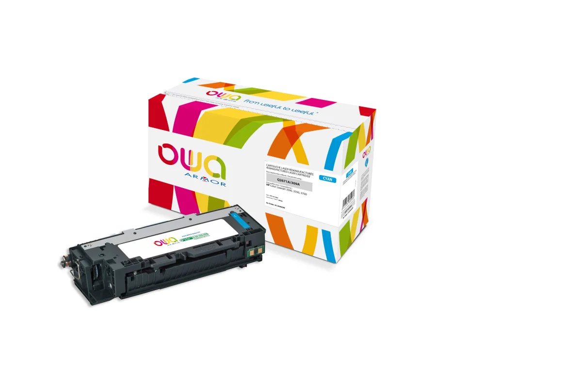 Toner HP Q2671A azurový 4000 stran (OWA Armor)