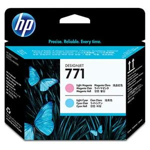 Inkoustová náplň HP 771 světle purpurová/světle azurová CE019A