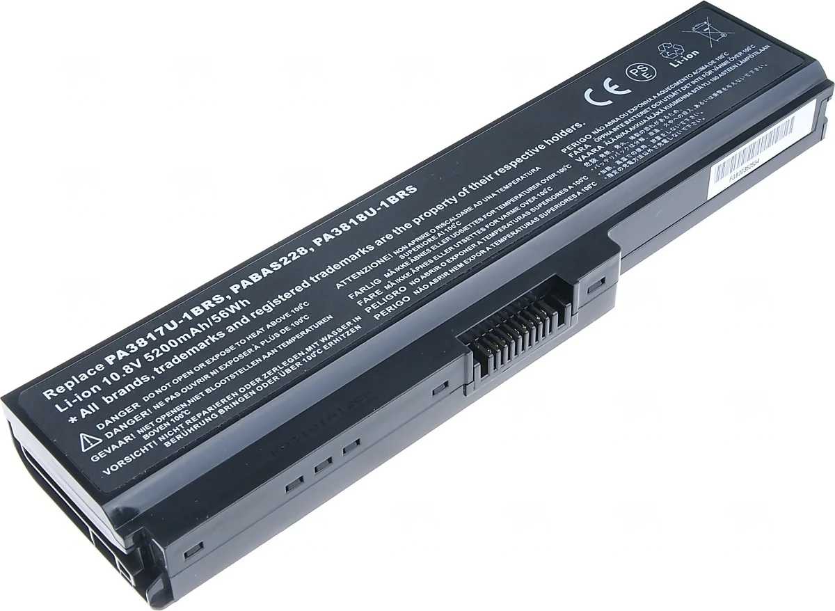 Baterie Toshiba Satellite L730/L750/L755 56Wh 5200mAh (T6 Power)