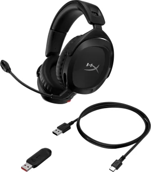 HyperX Cloud Stinger 2/Stereo/ANC/USB/Bezdrát/Černá - obrázek 4