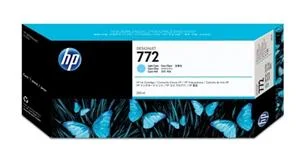 Inkoustová náplň HP 772 světle azurová CN632A