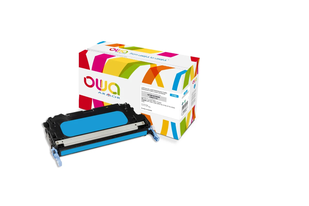 Toner HP Q7581A azurový 6000 stran (ARMOR)