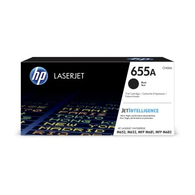 Toner HP CF450A černý 12500 stran LaserJet 655A