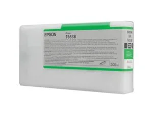 Inkoustová náplň Epson T653B zelená 200 ml