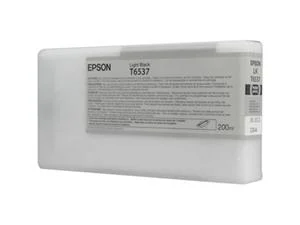 Inkoustová náplň Epson T6537 světle černá 200 ml