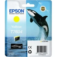 Inkoustová náplň Epson T7604 žlutá