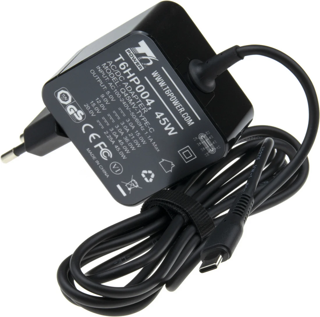 T6 Power univerzální napájecí adaptér 45W USB-C