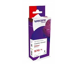 WECARE ARMOR ink kompatibilní s CANON PGi-570XLBK, černá/black pigm.