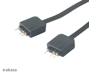 AKASA - RGB LED kabel-splitter adresovatelný 12 cm - obrázek 2