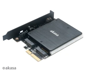 AKASA adaptér M.2 do PCIex s chladičem RGB - obrázek 3