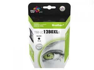 Inkoustová náplň Brother LC 1280XLBK černá TB