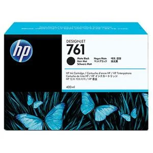 Inkoustová náplň HP 761 CM991A matná černá 400 ml