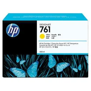 Inkoustová náplň HP 761 CM992A žlutá 400 ml