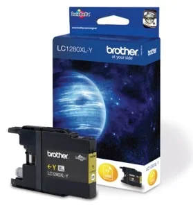 Inkoustová náplň Brother LC-1280XLY žlutá