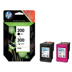 Inkoustová náplň HP 300 CN637EE černá + barevná