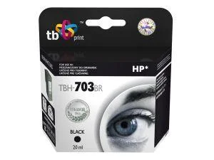 Inkoustová náplň HP CD887AE (No.703) černá 20 ml TB