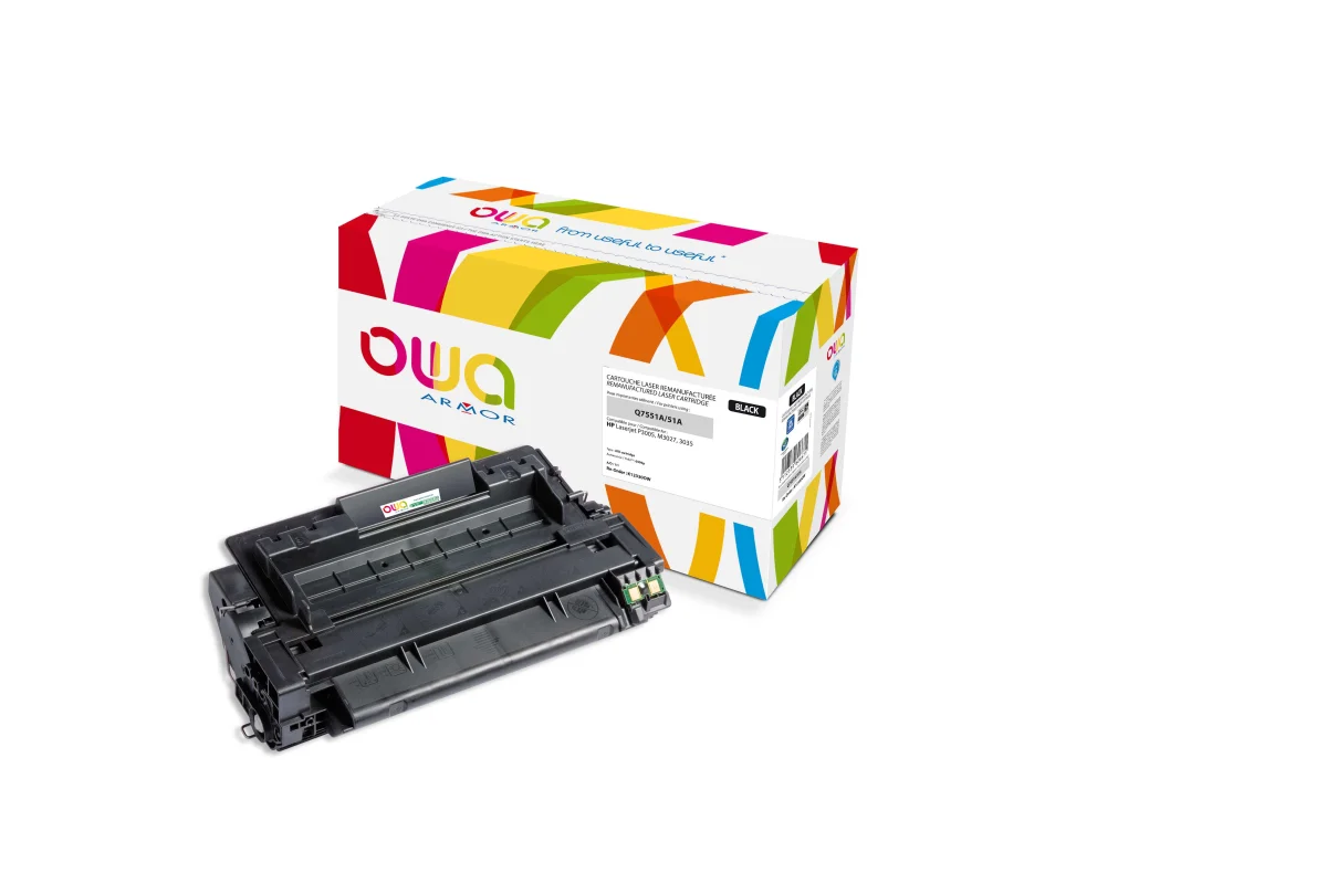 Toner HP LJ P3005 Q7551A černý 6500 stran (OWA Armor)