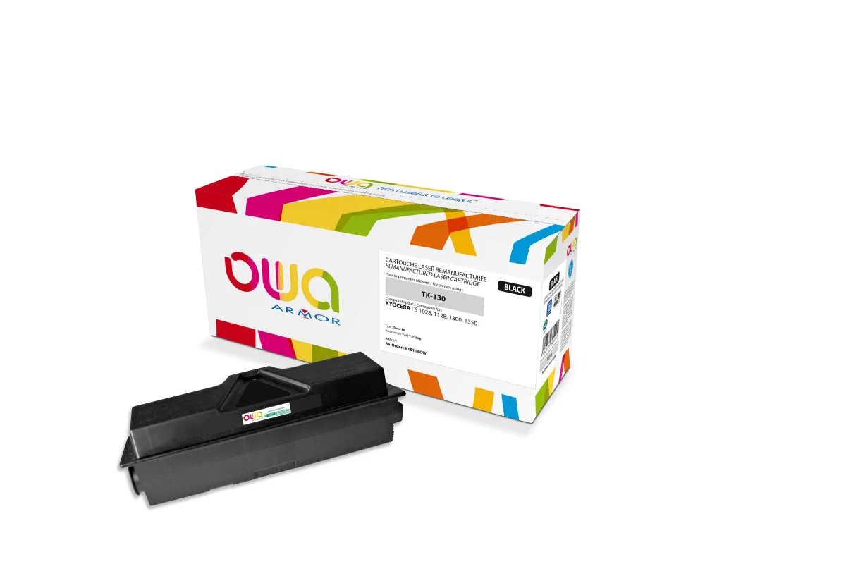 Toner Kyocera FS1300 TK-130 černý 7200 stran (Armor)