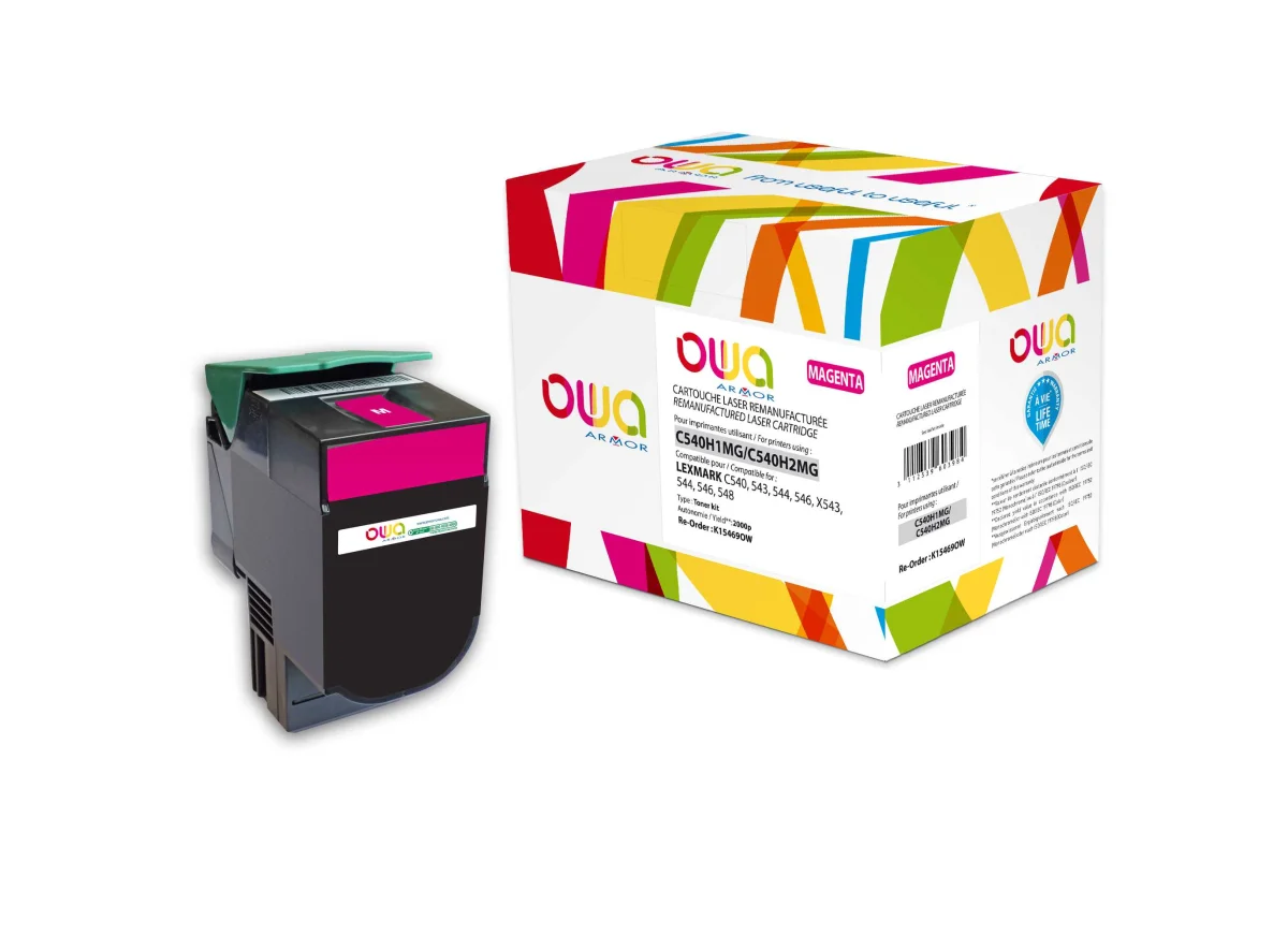 Toner Lexmark C540H1MG purpurový 2000 stran (ARMOR)