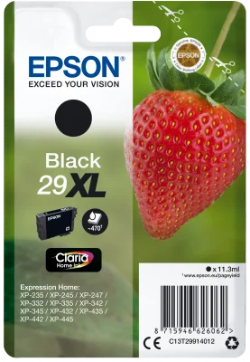 Inkoustová náplň Epson 29XL T2991 černá 11,3 ml Claria Home