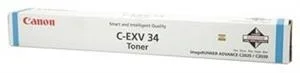 Toner Canon C-EXV34 azurový 19000 stran