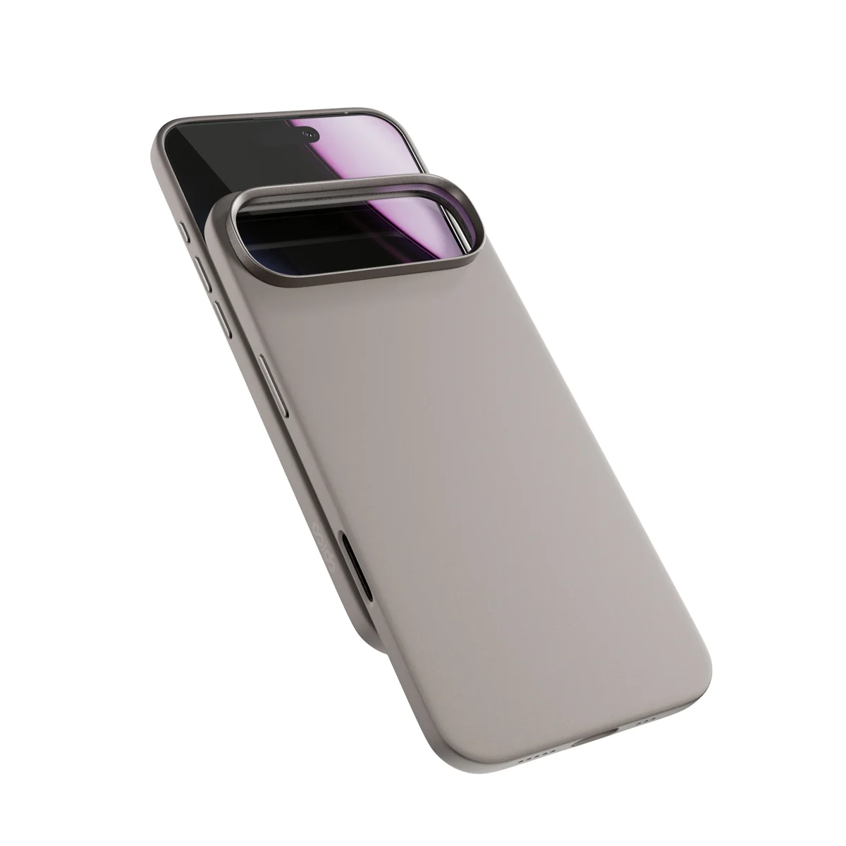 Epico Silicone Mag+ Case iPhone 17 Air - titanová