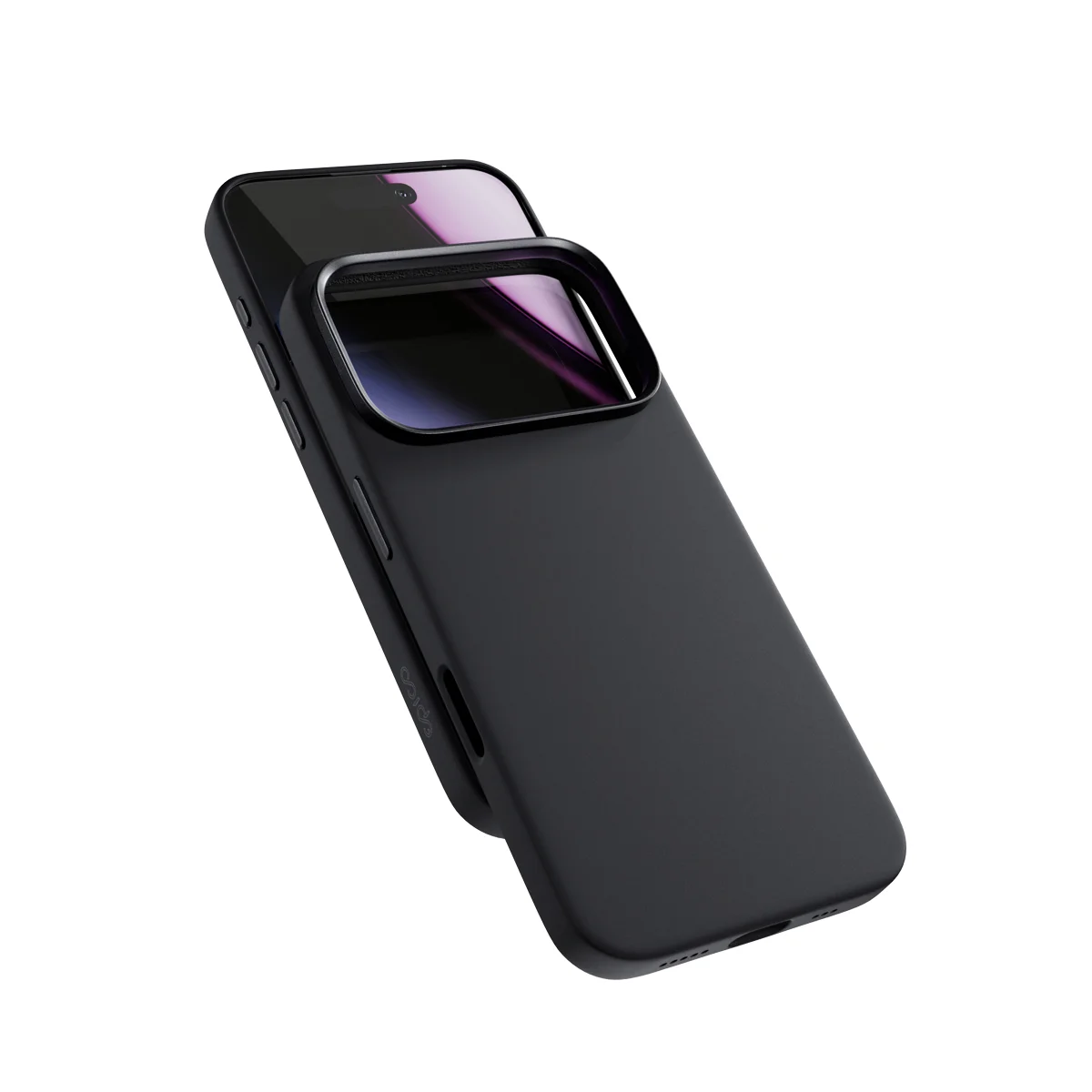 Epico Silicone Mag+ Case iPhone 17 Pro Max - černá
