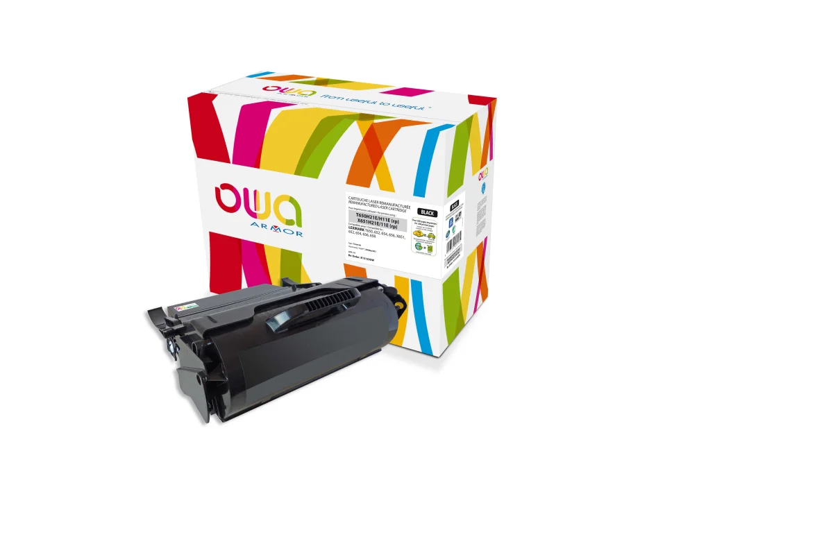 Toner Lexmark T650/T650H11E černý 25000 stran (OWA Armor)