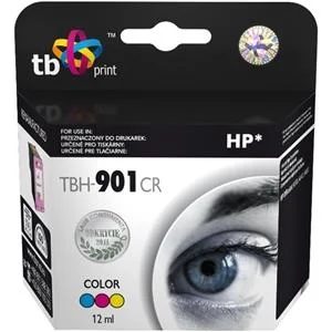 Inkoustová náplň HP CC656AE purpurová/azurová/žlutá TB
