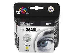 Inkoustová náplň HP CB325EE žlutá 130 ml TB