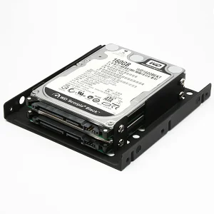 AXAGON RHD-225, kovový rámeček pro 2x 2.5" HDD/SSD do 3.5" pozice, montáž ventilátoru - obrázek 6