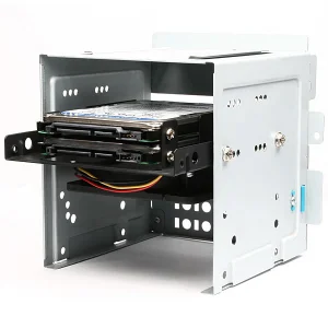 AXAGON RHD-225, kovový rámeček pro 2x 2.5" HDD/SSD do 3.5" pozice, montáž ventilátoru - obrázek 8