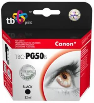 Inkoustová náplň Canon PG-50 černá (TB)