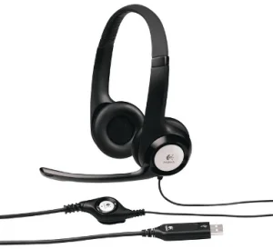 Logitech H390/Stereo/USB/Drát/Černá - obrázek 1