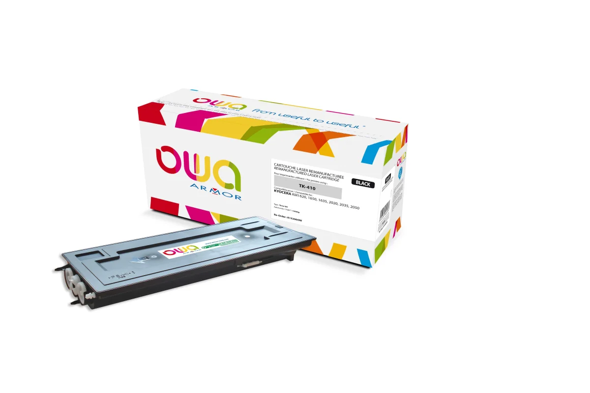 Toner Kyocera KM1620 TK-410 černý 18000 stran (OWA Armor)
