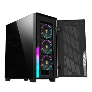 GIGABYTE AORUS C500/Midi Tower/Transpar./Černá - obrázek 4