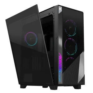 GIGABYTE AORUS C500/Midi Tower/Transpar./Černá - obrázek 8