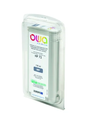 Inkoustová náplň HP DJ T1100 C9374A šedá 130 ml (ARMOR)