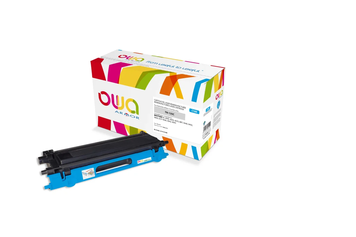 Toner Brother TN-135C azurový 4000 stran (OWA Armor)