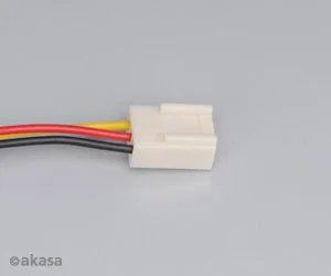 přídavný ventilátor Akasa 80x80x25 black OEM H - obrázek 3