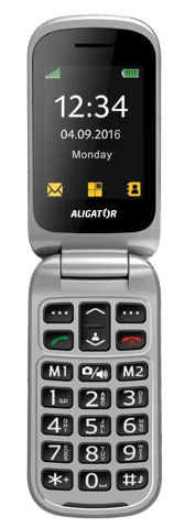 ALIGATOR V650 Senior černo-stříbrný+st.nab