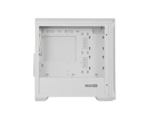 Počítačová skříň Genesis IRID 503 ARGB LITE/Mini Tower/Transpar./Bílá - obrázek 3