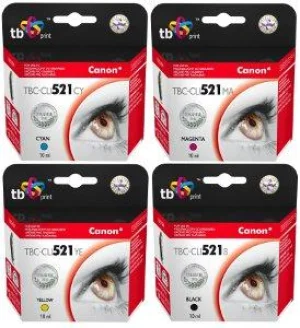 Inkoustová náplň Canon CLI-521 CMYK multipack (TB)